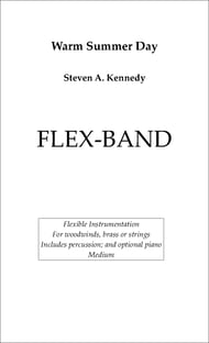 Warm Summer Day Concert Band sheet music cover Thumbnail